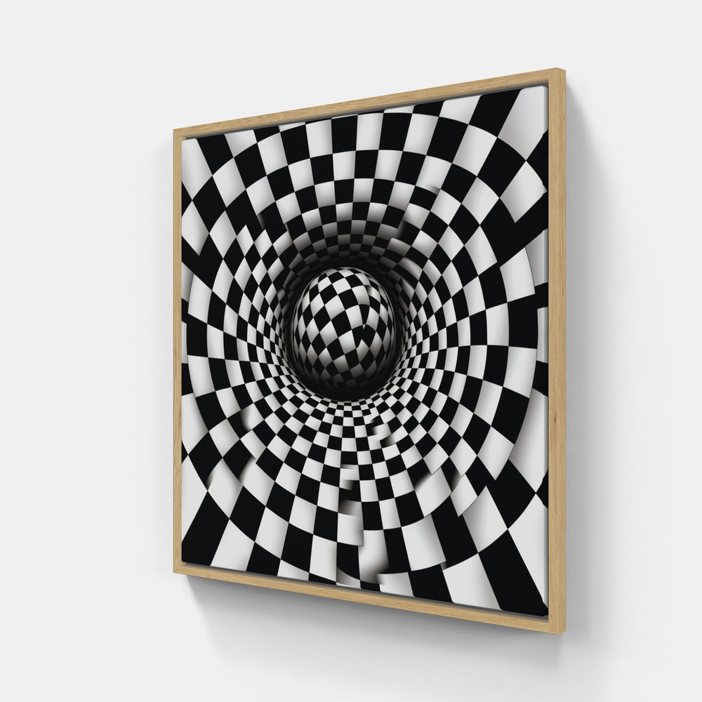 Illusory Enchantments-Canvas-artwall-20x20 cm-Wood-Artwall