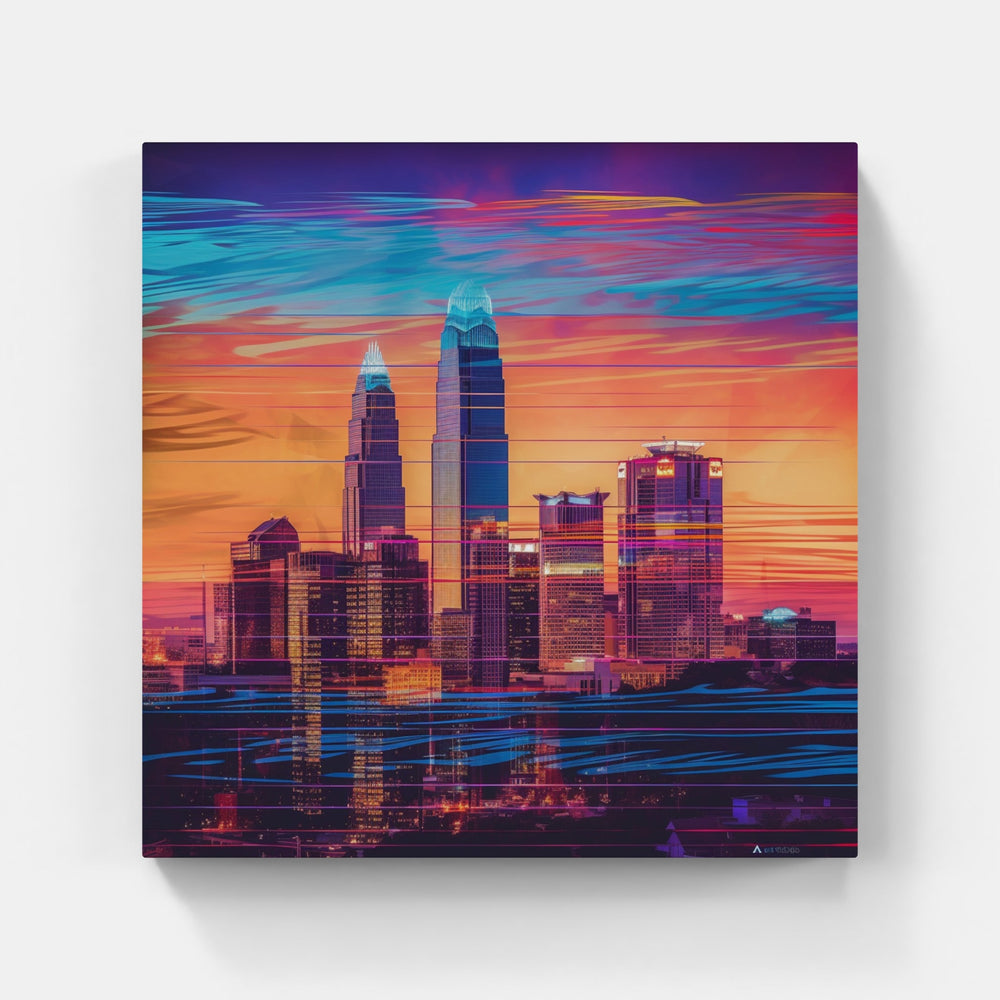 Serene Skyline View-Canvas-artwall-Artwall