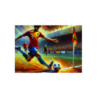 Foot Fun Footballing- Tableau aluminium