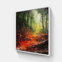 Dappled Sunlit Glade-Canvas-artwall-20x20 cm-White-Artwall