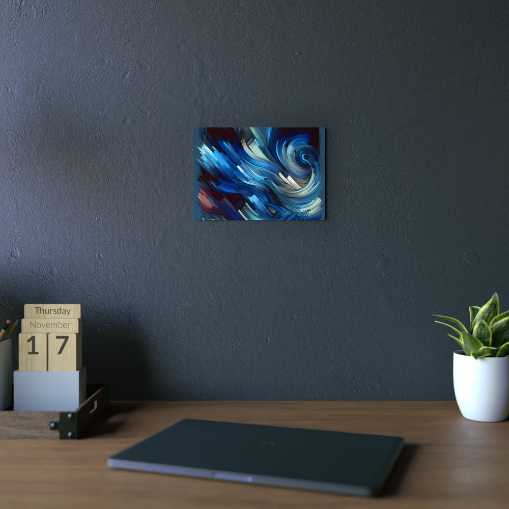 Bleu ciel espoir.- Tableau aluminium