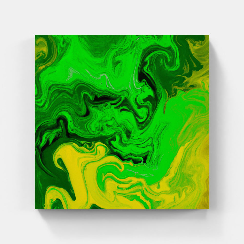 Green berry blossom-Canvas-artwall-Artwall