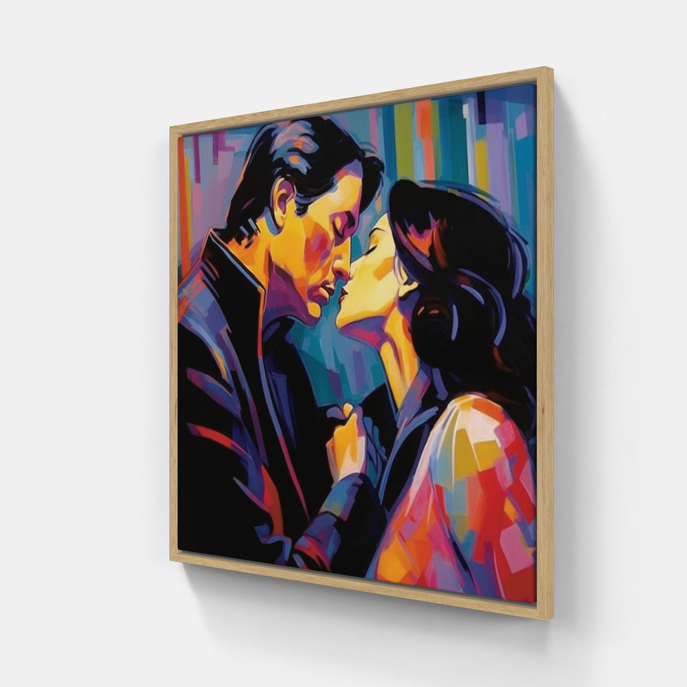 Amorous Affection Harmony-Canvas-artwall-Artwall