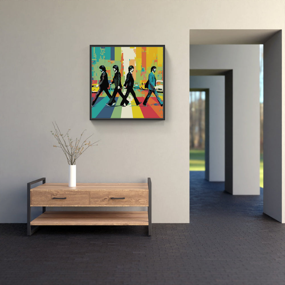 The Beatles Road-Canvas-artwall-Artwall