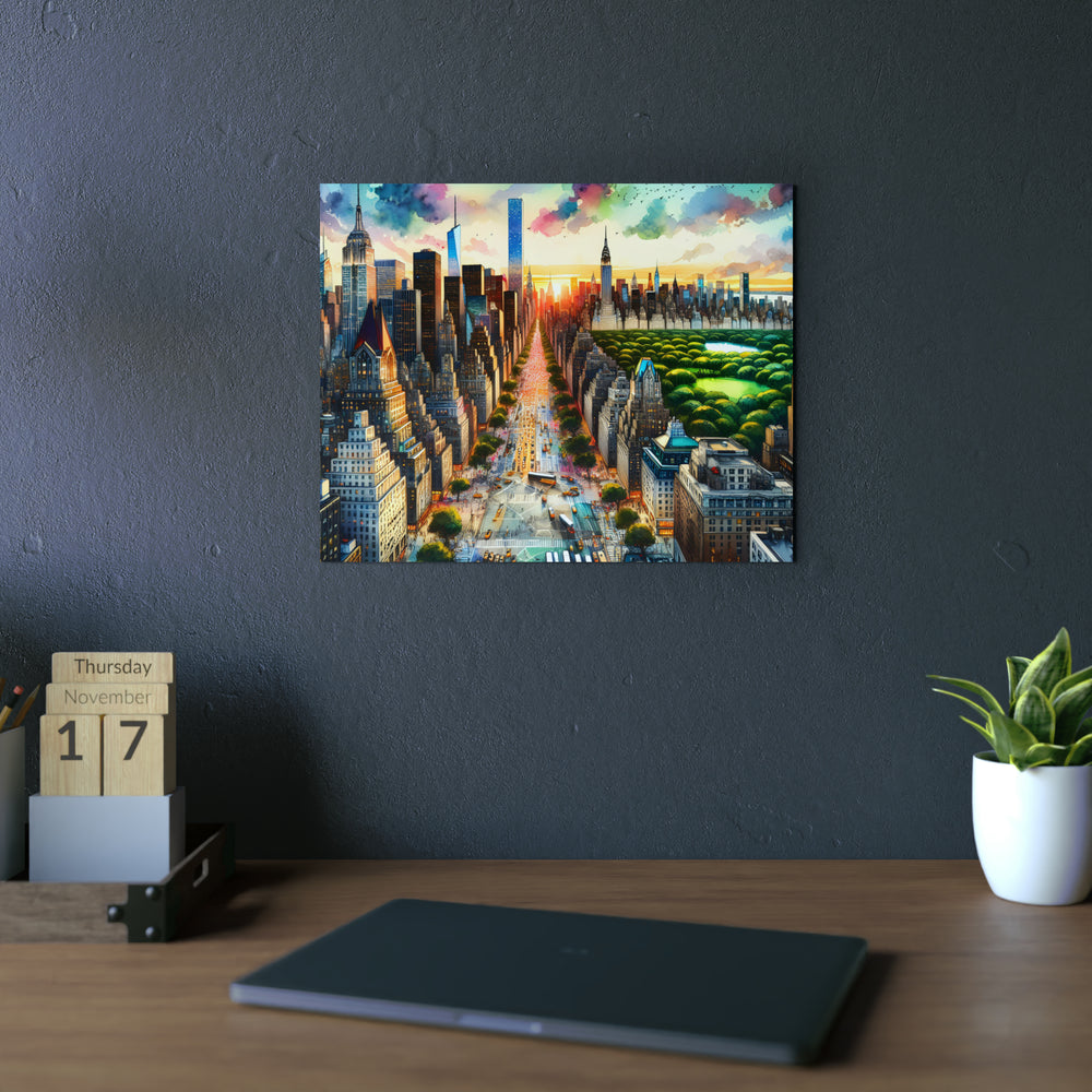 New York Dreams!- Tableau aluminium