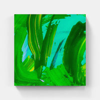 Green life blooms-Canvas-artwall-Artwall