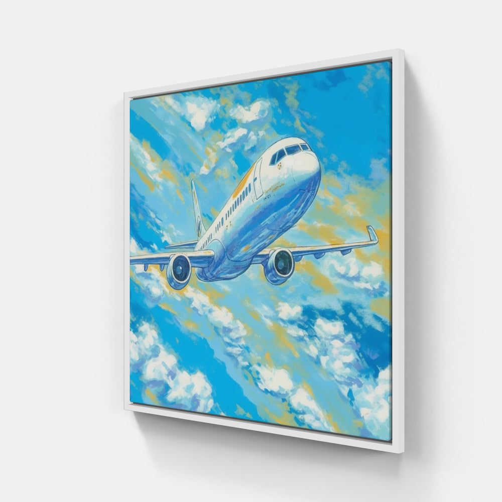 Wings of Imagination-Canvas-artwall-20x20 cm-Unframe-Artwall