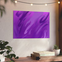 Mer violet sommeil- Tableau aluminium