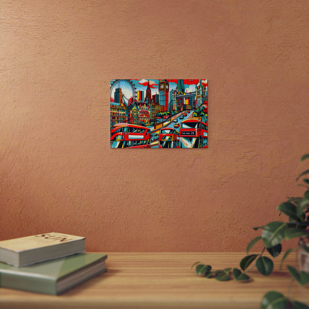 London desires dreams.- Tableau aluminium