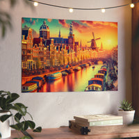 Amsterdam, Dreamland!- Tableau aluminium