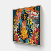 Streetwear Artistic Vibe-Canvas-artwall-20x20 cm-Wood-Artwall