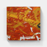 Orange sunrise heat-Canvas-artwall-Artwall