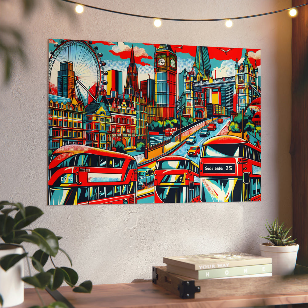 London desires dreams.- Tableau aluminium