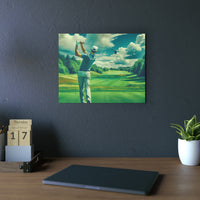 Golf Sauve Survoler- Tableau aluminium