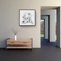 Serene Line-Canvas-artwall-Artwall