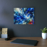 Bleu ciel été.- Tableau aluminium