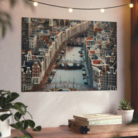 Amsterdam, mon rêve !- Tableau aluminium