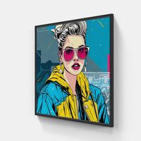 Artistic Streetwear Revamp-Canvas-artwall-20x20 cm-Black-Artwall