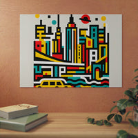 New-York rêve infini.- Tableau aluminium