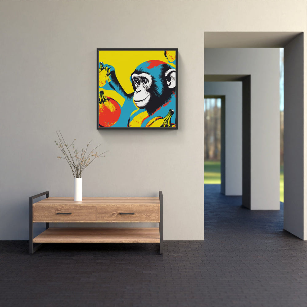 Lively Monkey Canva-Canvas-artwall-Artwall