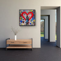 Heart's Eternal Devotion-Canvas-artwall-Artwall