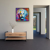 Einstein love spirit-Canvas-artwall-Artwall