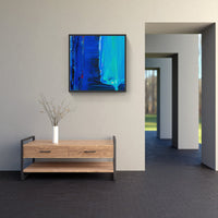 Blue on time-Canvas-artwall-Artwall