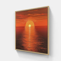 Breathtaking Sunset Majesty-Canvas-artwall-Artwall