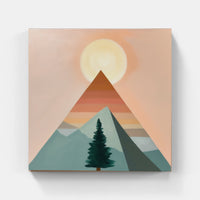 Picturesque Alpine Canvas-Canvas-artwall-Artwall