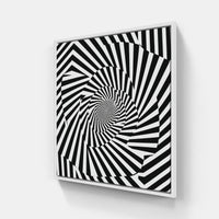 Eyes of Illusion-Canvas-artwall-20x20 cm-White-Artwall