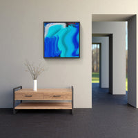 Sky Blue Blanket-Canvas-artwall-Artwall