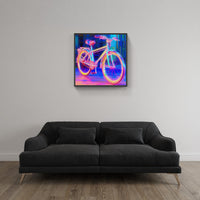 Cycle of Creativity-Canvas-artwall-20x20 cm-Black-Artwall