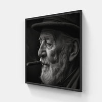 Fading Memories-Canvas-artwall-20x20 cm-Black-Artwall