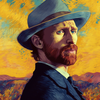 Van Gogh's Starry Night-Canvas-artwall-Artwall