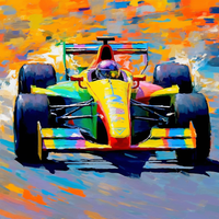 Dynamic Formula 1 Journey-Canvas-artwall-Artwall