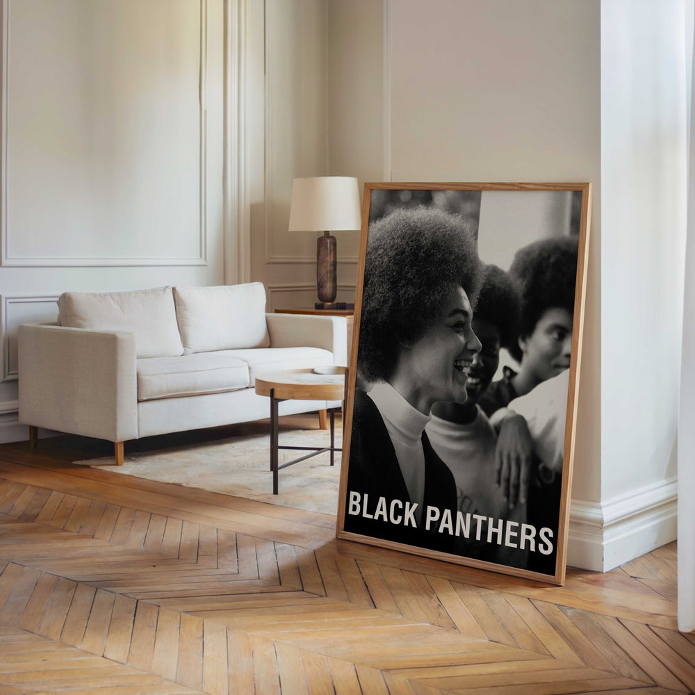 Tableau Affiche Black Panthers (1968)