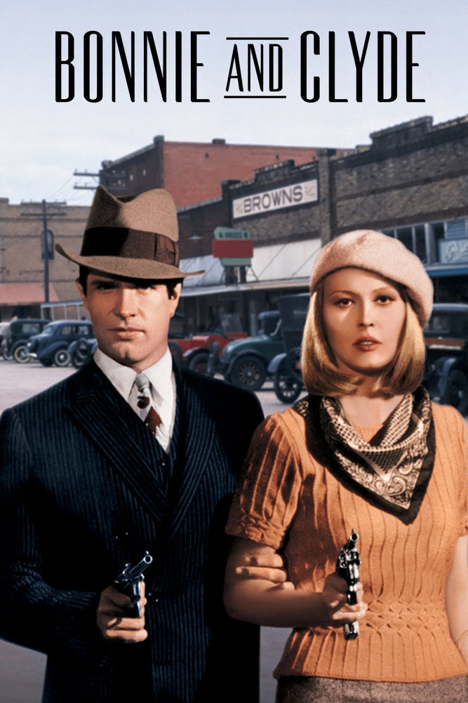 Tableau Affiche Bonnie And Clyde (1967)