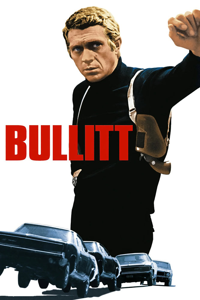 Tableau Affiche Bullitt (1968)