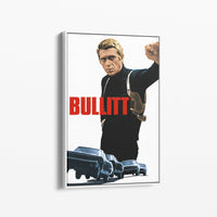Tableau Affiche Bullitt (1968)