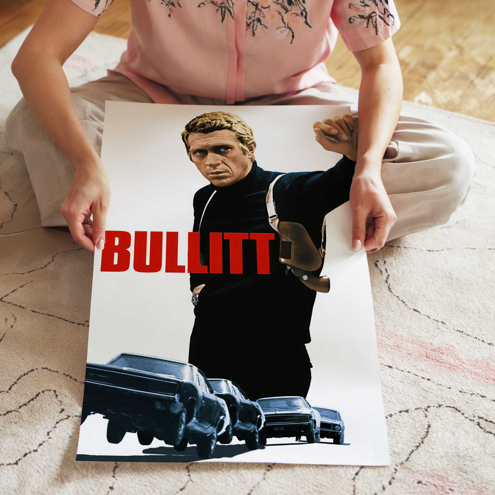 Tableau Affiche Bullitt (1968)
