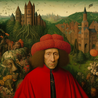 Mysterious Van Eyck Secrets-Canvas-artwall-Artwall