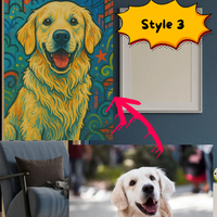 Custom canvas prints street art