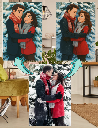 Pop art custom canvas prints