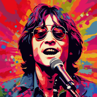 John Lennon-Canvas-artwall-Artwall