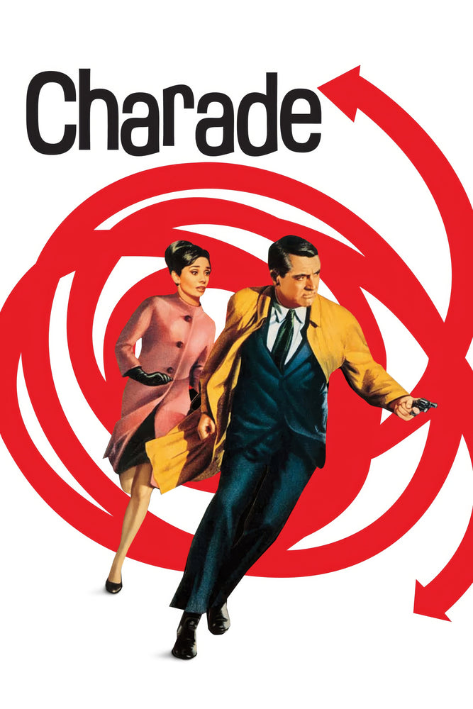 Tableau Affiche Charade (1963)