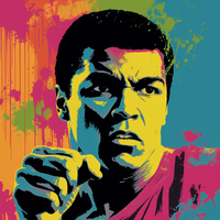 Ali Fight-Canvas-artwall-Artwall