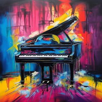 Captivating Piano Sonata-Canvas-artwall-Artwall