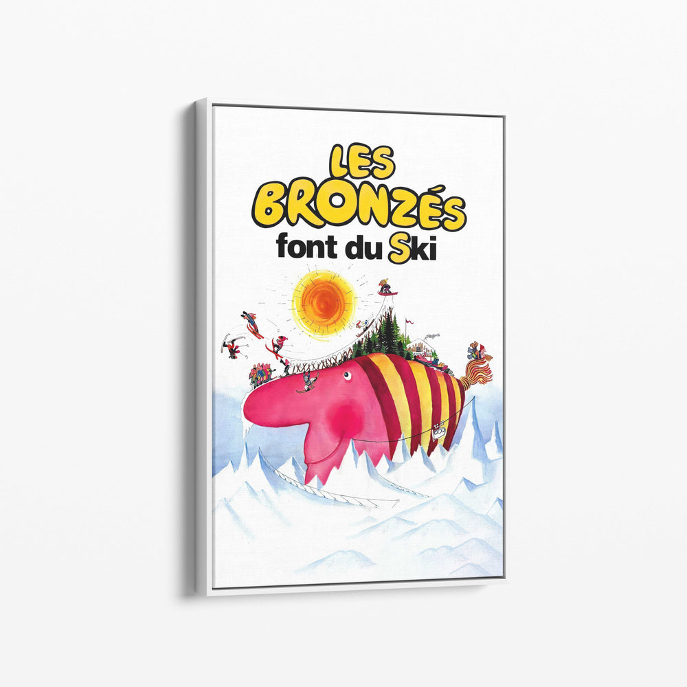 Tableau Affiche French Fried Vacation 2 The Bronzés Go Skiing (1979)