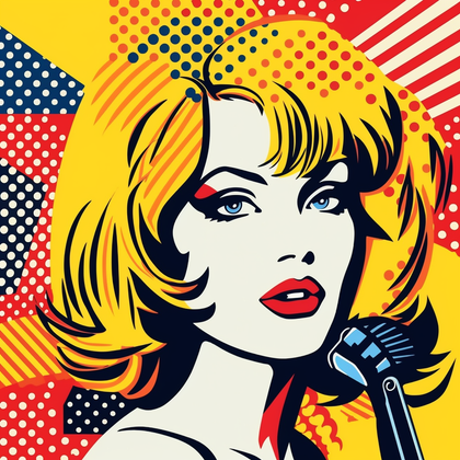 Expressive Singer Symphony-Canvas-artwall-Artwall