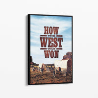 Tableau Affiche How The West Was Won (1962)